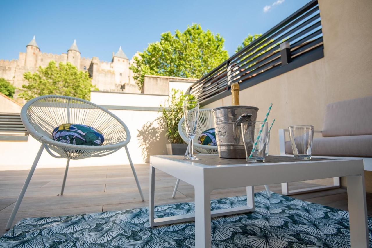 דירות קרקסון La Terrasse De La Tour Pinte. מראה חיצוני תמונה